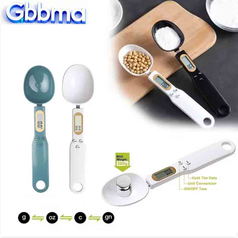 Kitchen Baking Scale - hot LCD digital adjustable weighing spoon,