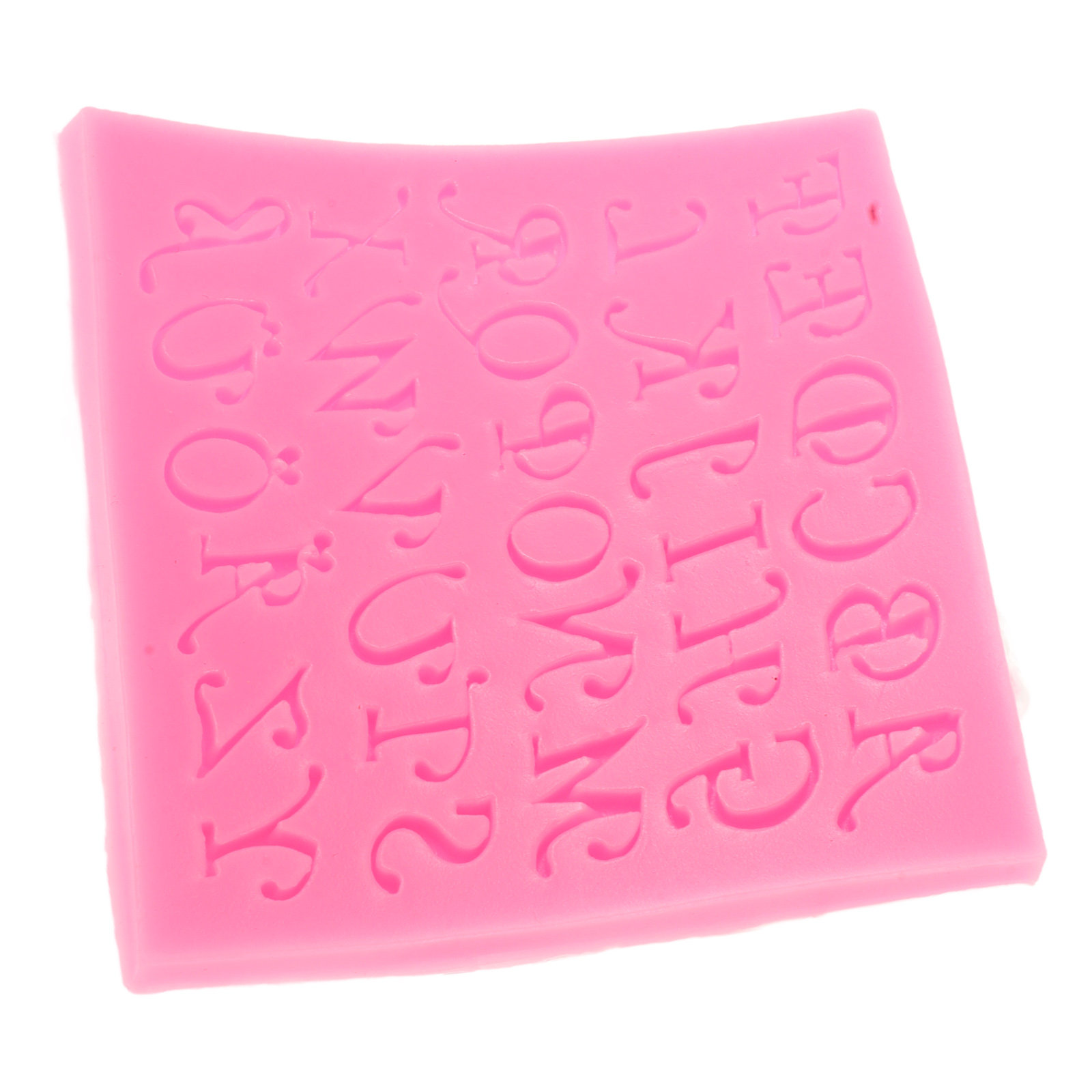 Silicone Cake Mold - Letter Silicone Mold Alphabet Cake Mould