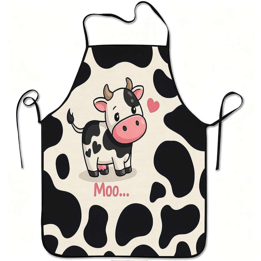 Kitchen Baking Area Ideas - 1 Piece of Fun Animal-Themed Apron,