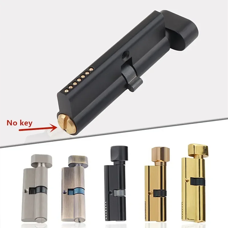 Kitchen Q - Indoor Solid Wood Door Brass Keyless