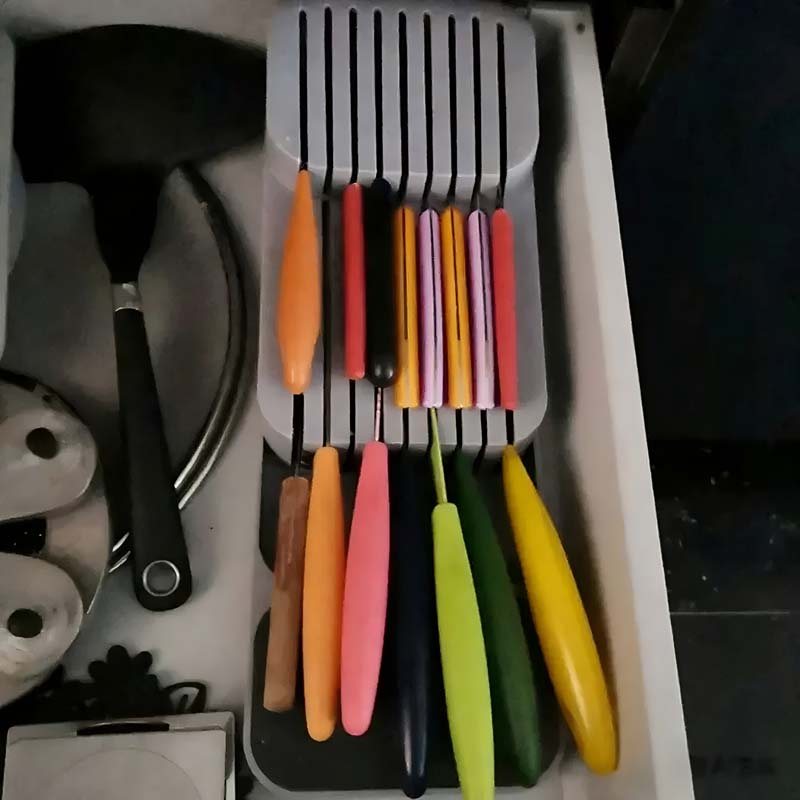 Practical Drawer Knife Storage - огляд і ціна Kitchen Baking Tins