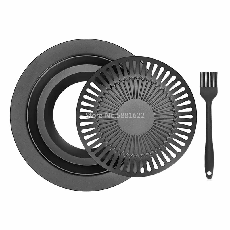 Korean Portable Outdoor Smokel - огляд і ціна Kitchen Baking Pan Set