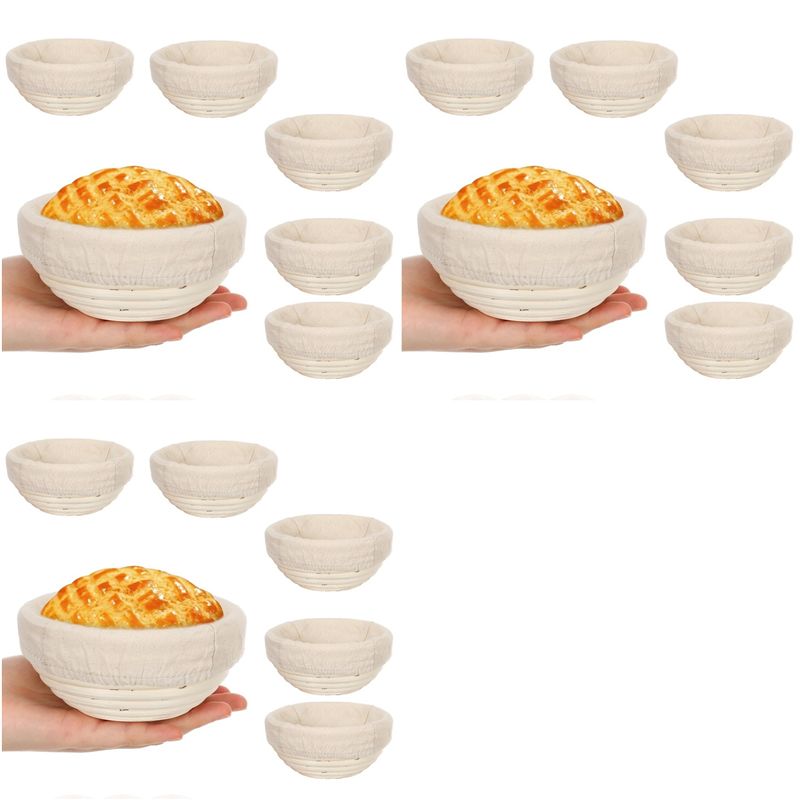 Y51A-18Pc 5Inch Banneton Bread - огляд і ціна Proofing Basket Banneton