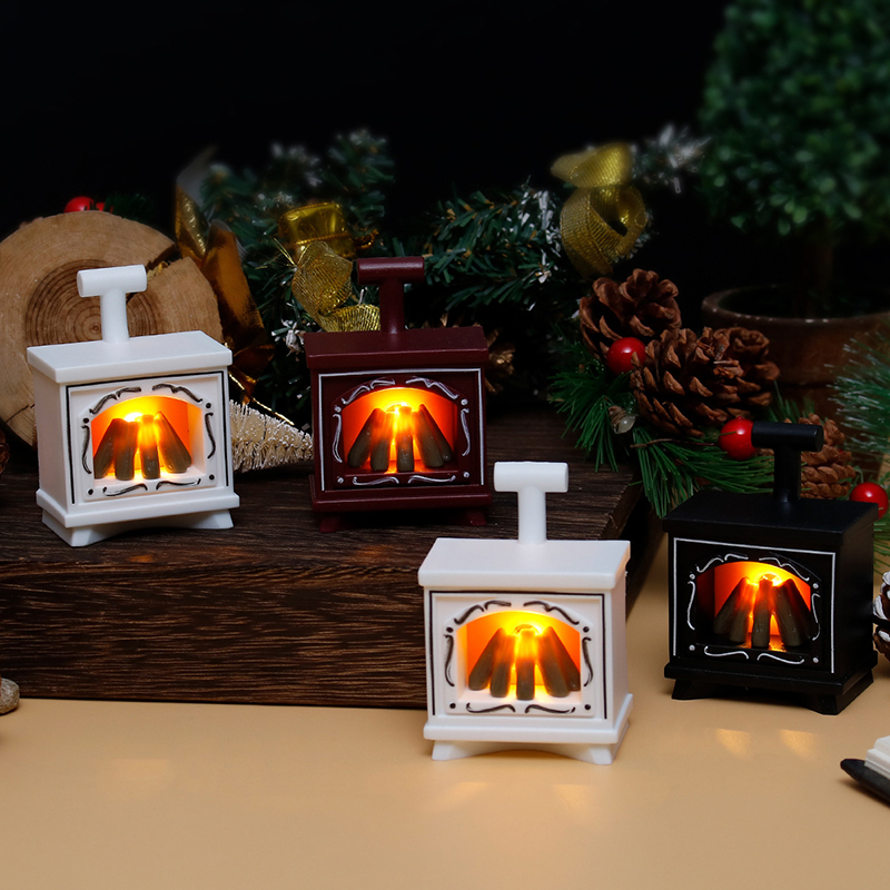 Dollhouse Miniature Fireplace  - огляд і ціна Kitchen Q