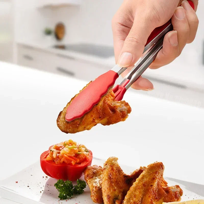 7 Inch Non-Slip Food Tongs Cre - огляд і ціна Kitchen Q