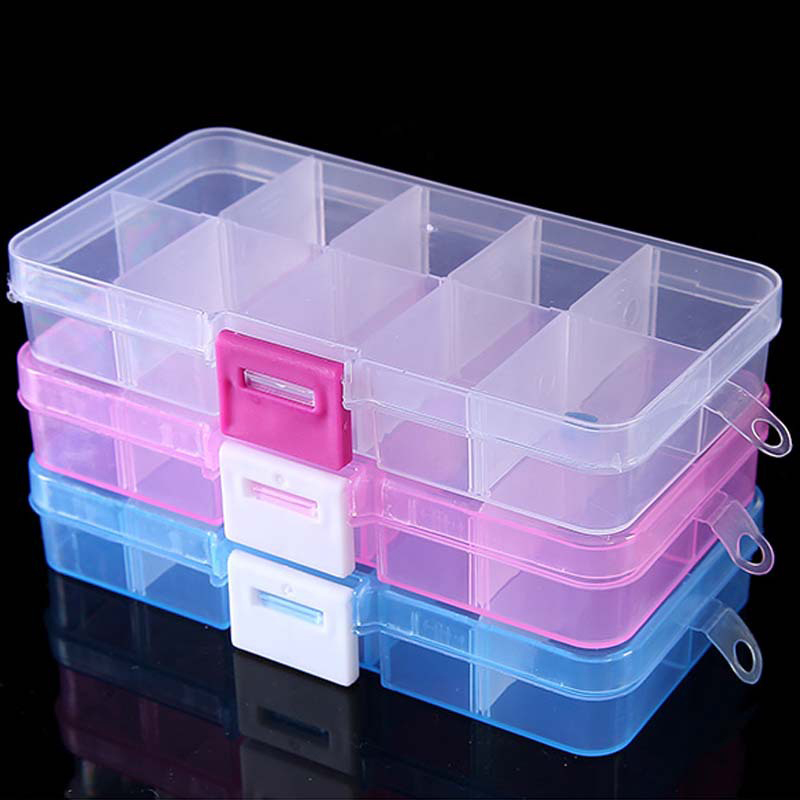 10 Grids Nails Art organizer b - огляд і ціна Decorating Tip Set