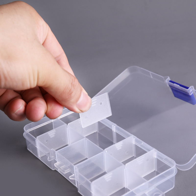 10 Grids Nails Art organizer b - огляд і ціна Decorating Tip Set