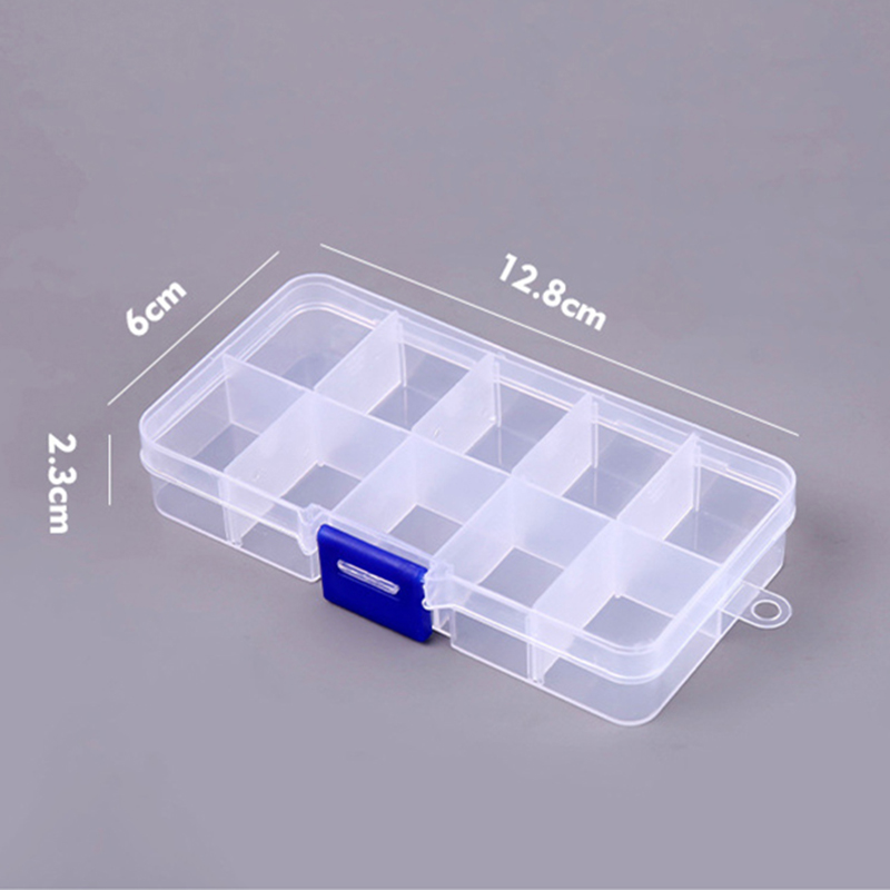 10 Grids Nails Art organizer b - огляд і ціна Decorating Tip Set
