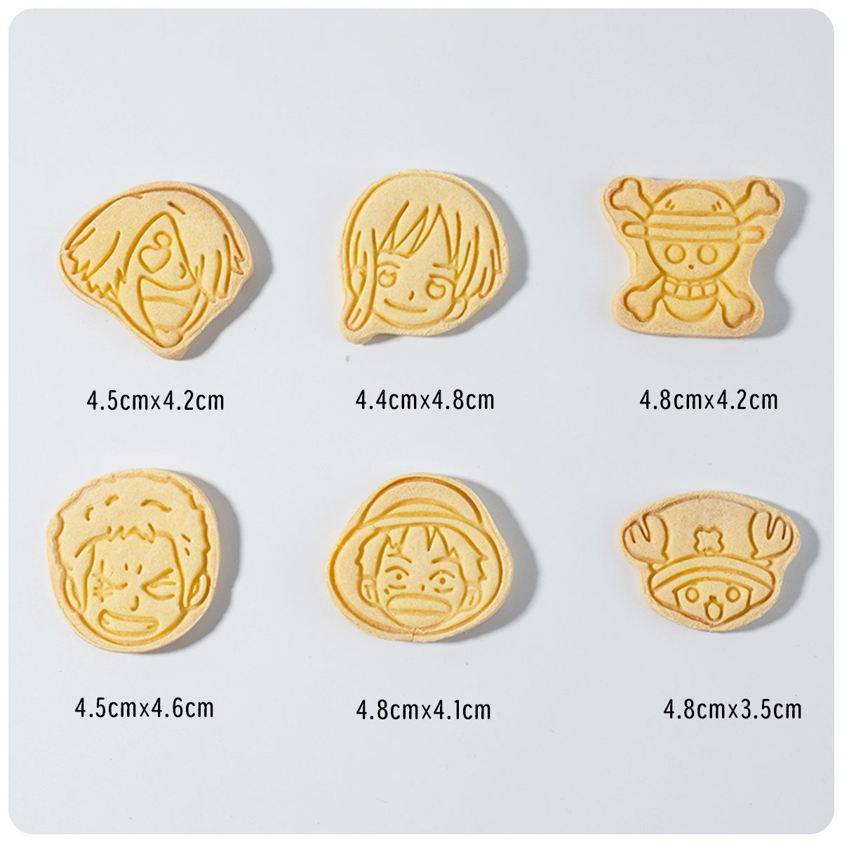 Anime One Piece Cookie Cutter  - огляд і ціна Kitchen Baking Items