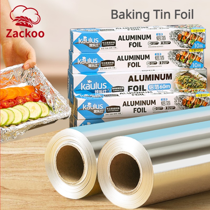 Zackoo 10/20/40M Aluminium Foi - огляд і ціна Kitchen Baking Tins