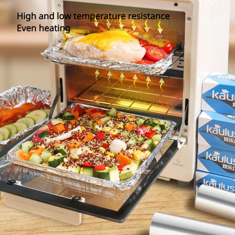 Zackoo 10/20/40M Aluminium Foi - огляд і ціна Kitchen Baking Tins