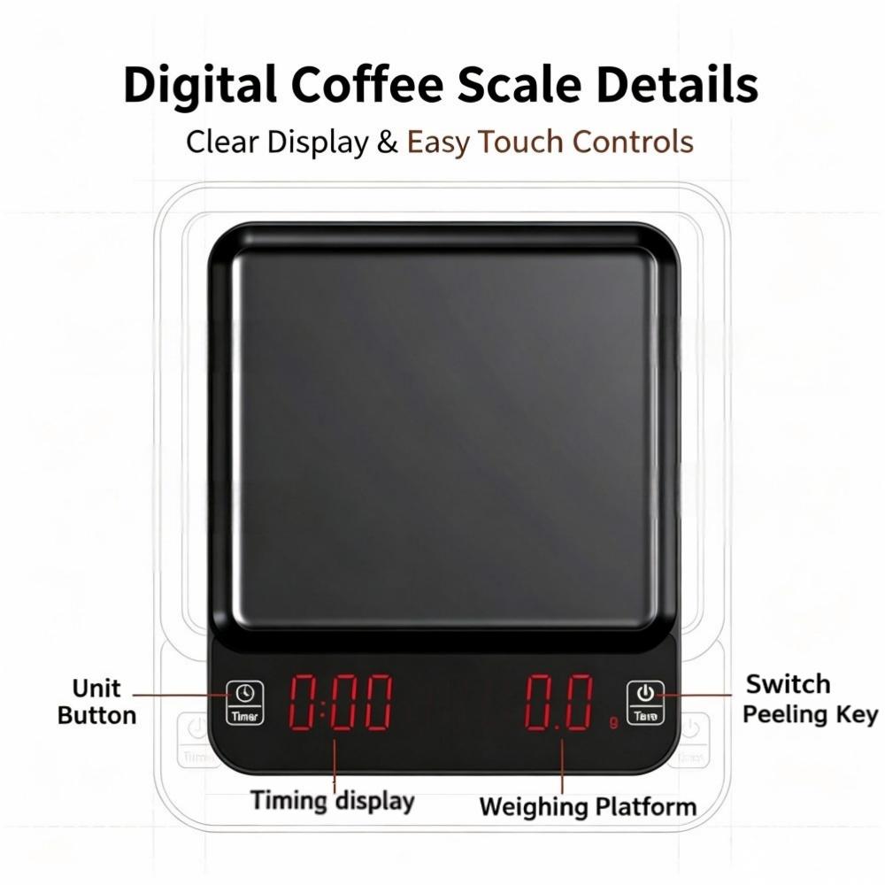 3kg/0.1g High Precision Digita - огляд і ціна Kitchen For Baking