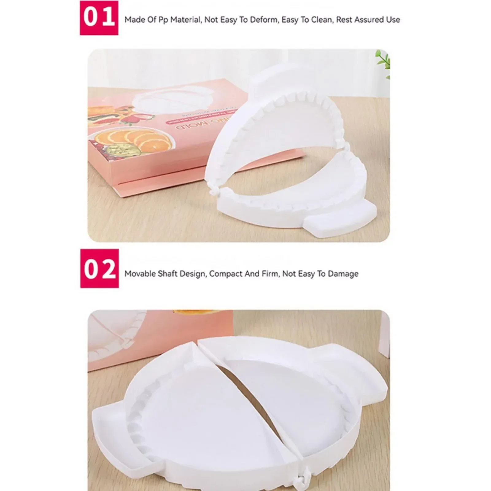 DIY Dumpling Mold Press Kitche - огляд і ціна Kitchen Q