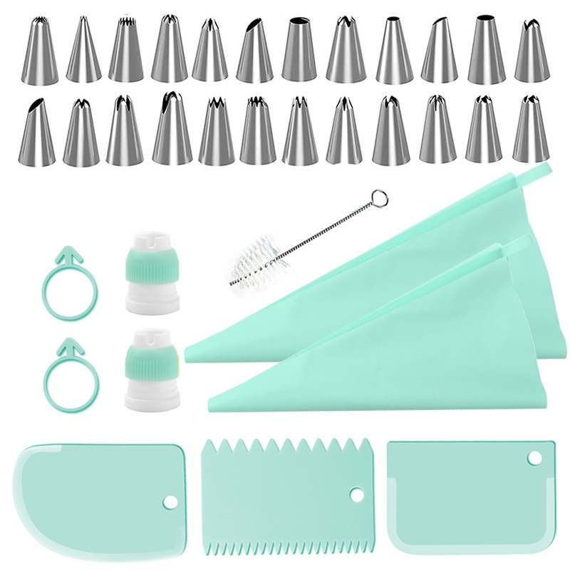 34pcs Piping Tips Set with TPU - огляд і ціна Decorating Tip Set