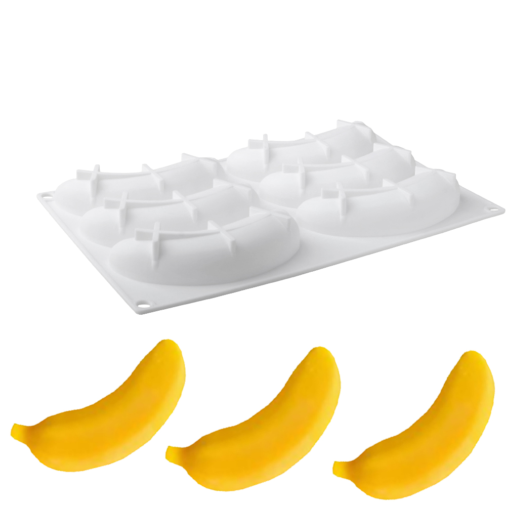 6 or 12 Cells Banana Design Si - огляд і ціна Kitchen Appliances For Baking
