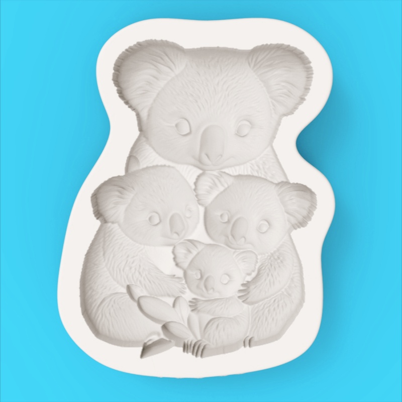Koala Family Silicone Baking M - огляд і ціна Silicone Cake Mold