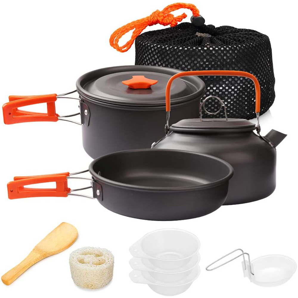 1pcs/1set Camping Cookware Kit - огляд і ціна Kitchen Baking Pan Set
