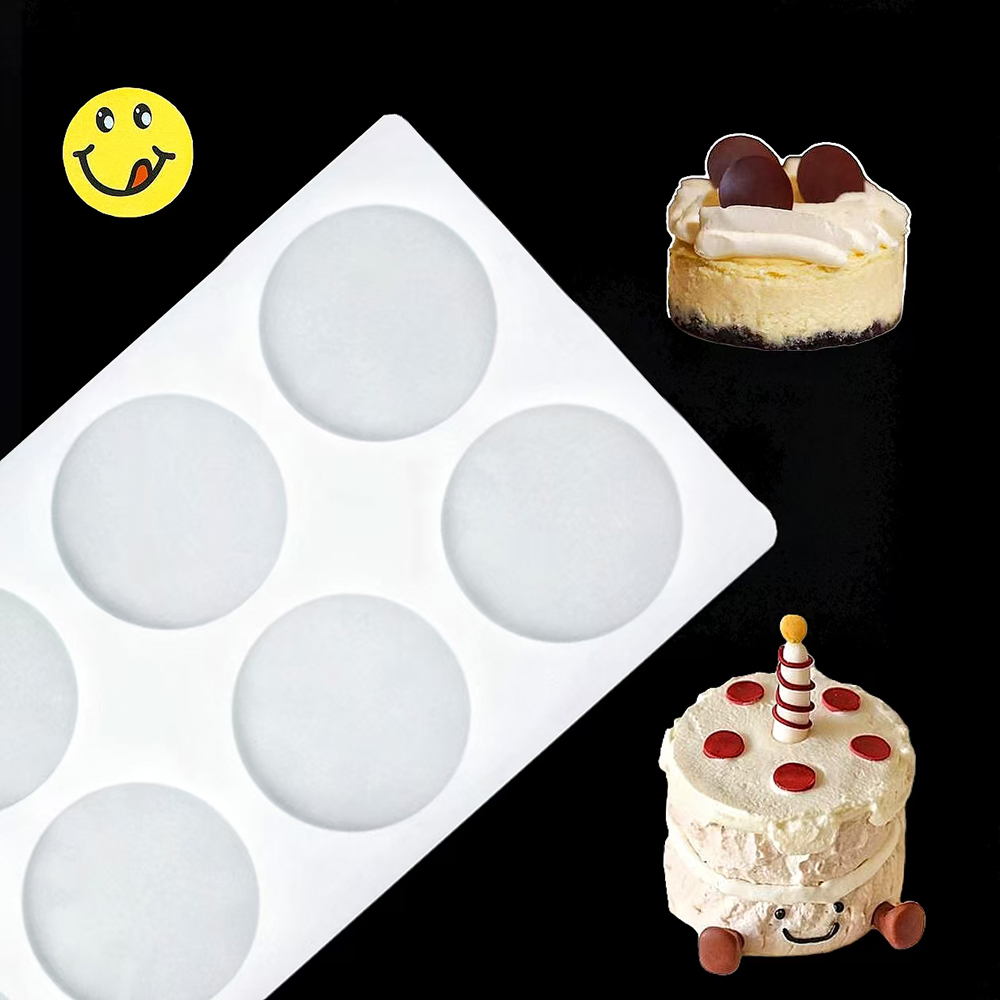 8-cavity cylindrical sugar fli - огляд і ціна Silicone Cake Mold