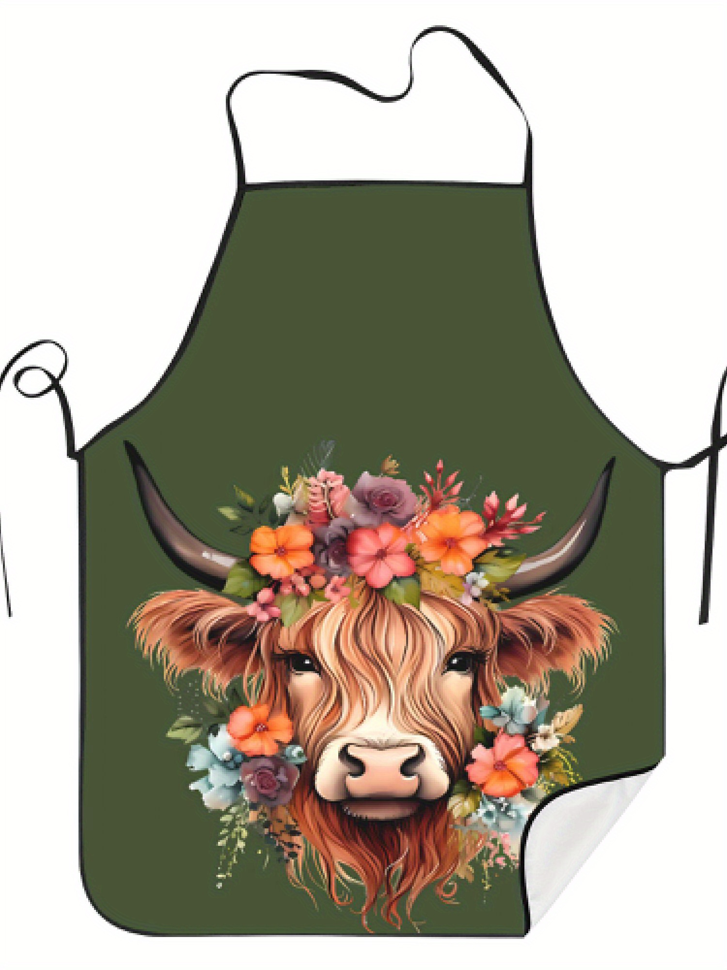 1 Piece of Fun Highland Cow Fl - огляд і ціна Kitchen Baking Area Ideas