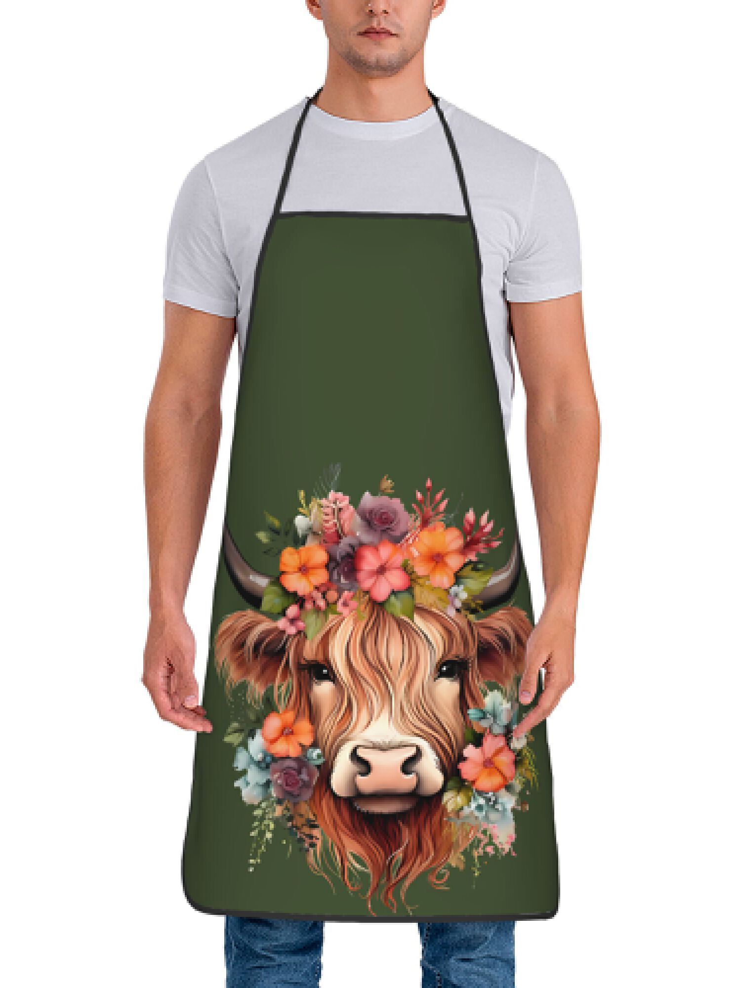 1 Piece of Fun Highland Cow Fl - огляд і ціна Kitchen Baking Area Ideas