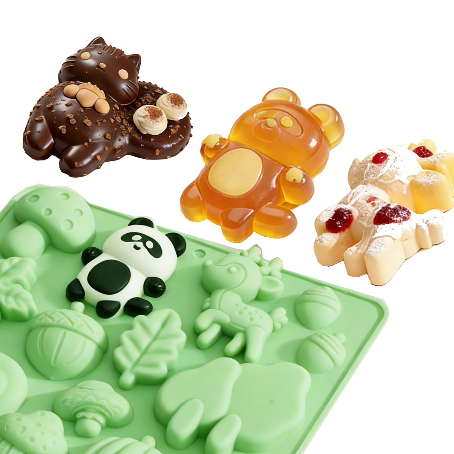 1 Silicone Cake Mold in the Sh - огляд і ціна Silicone Cake Mold