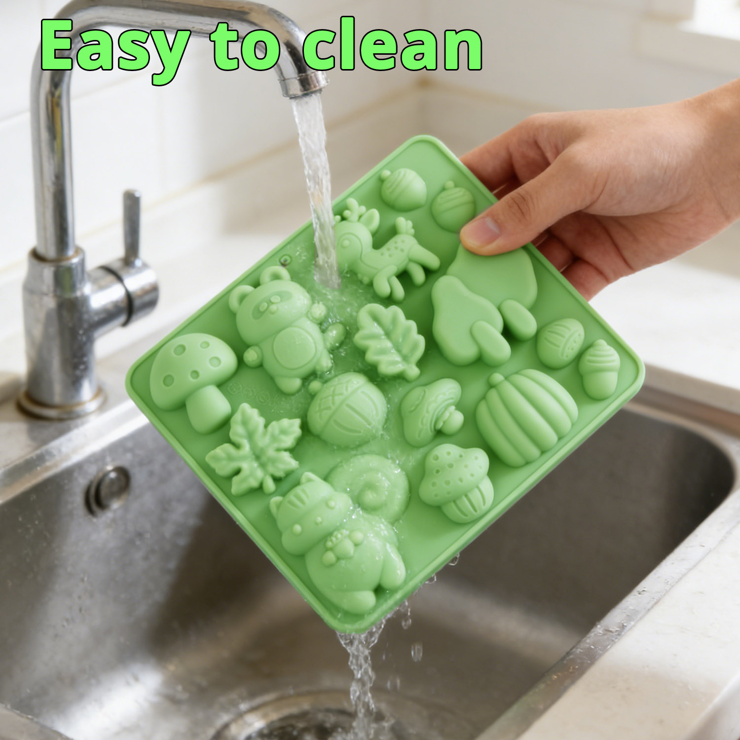 1 Silicone Cake Mold in the Sh - огляд і ціна Silicone Cake Mold