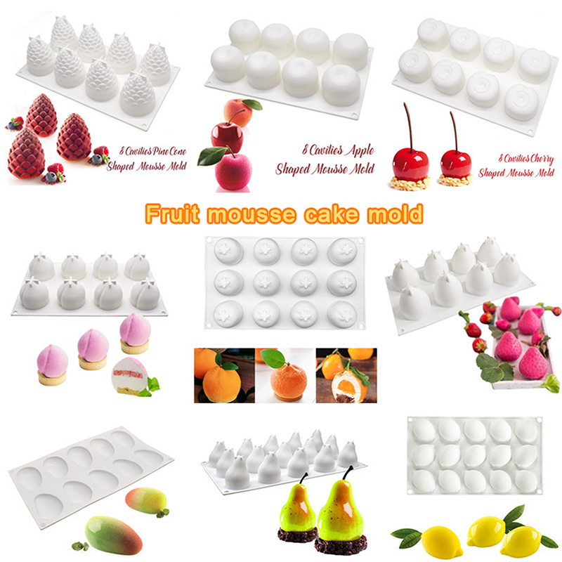 Food-Grade Silicone Fruit Seri - огляд і ціна Silicone Cake Mold