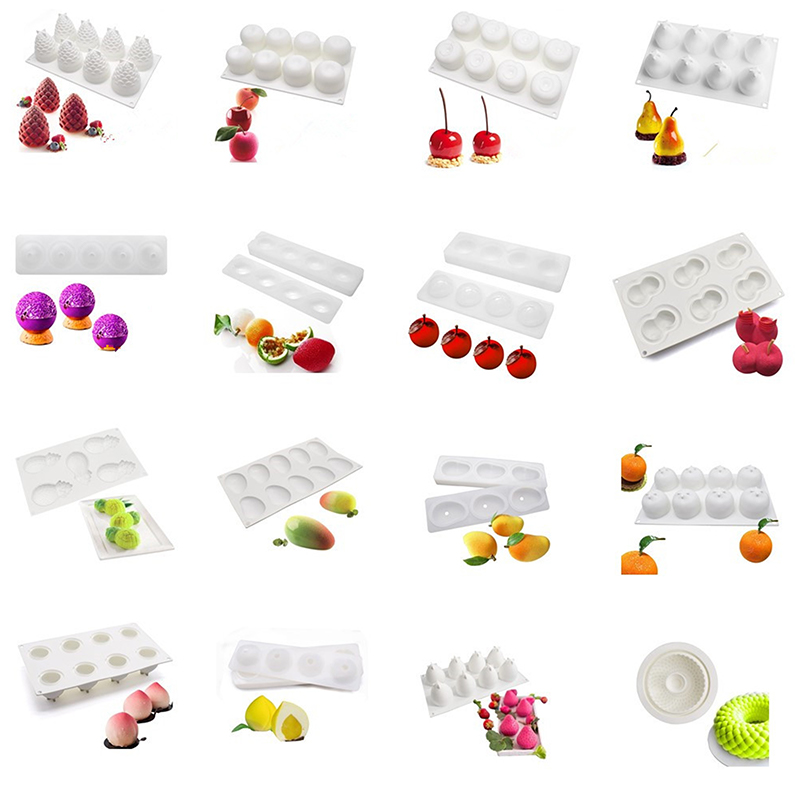Food-Grade Silicone Fruit Seri - огляд і ціна Silicone Cake Mold