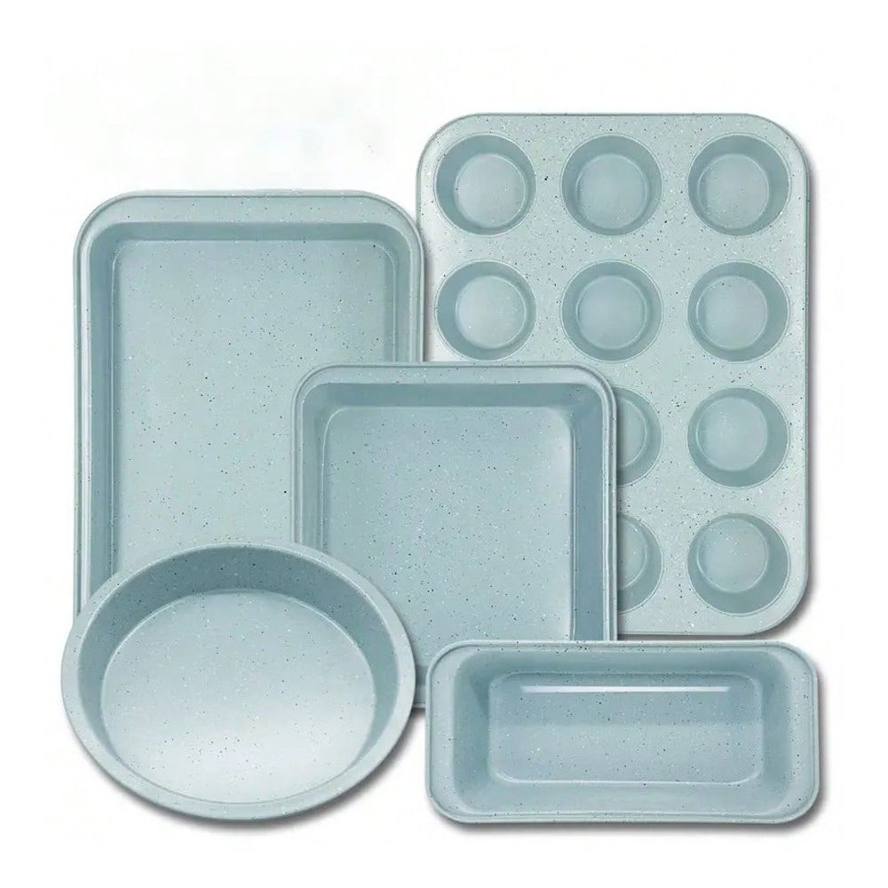 10 Piece Bakeware Set, NonStic - огляд і ціна Kitchen Baking Pan Set