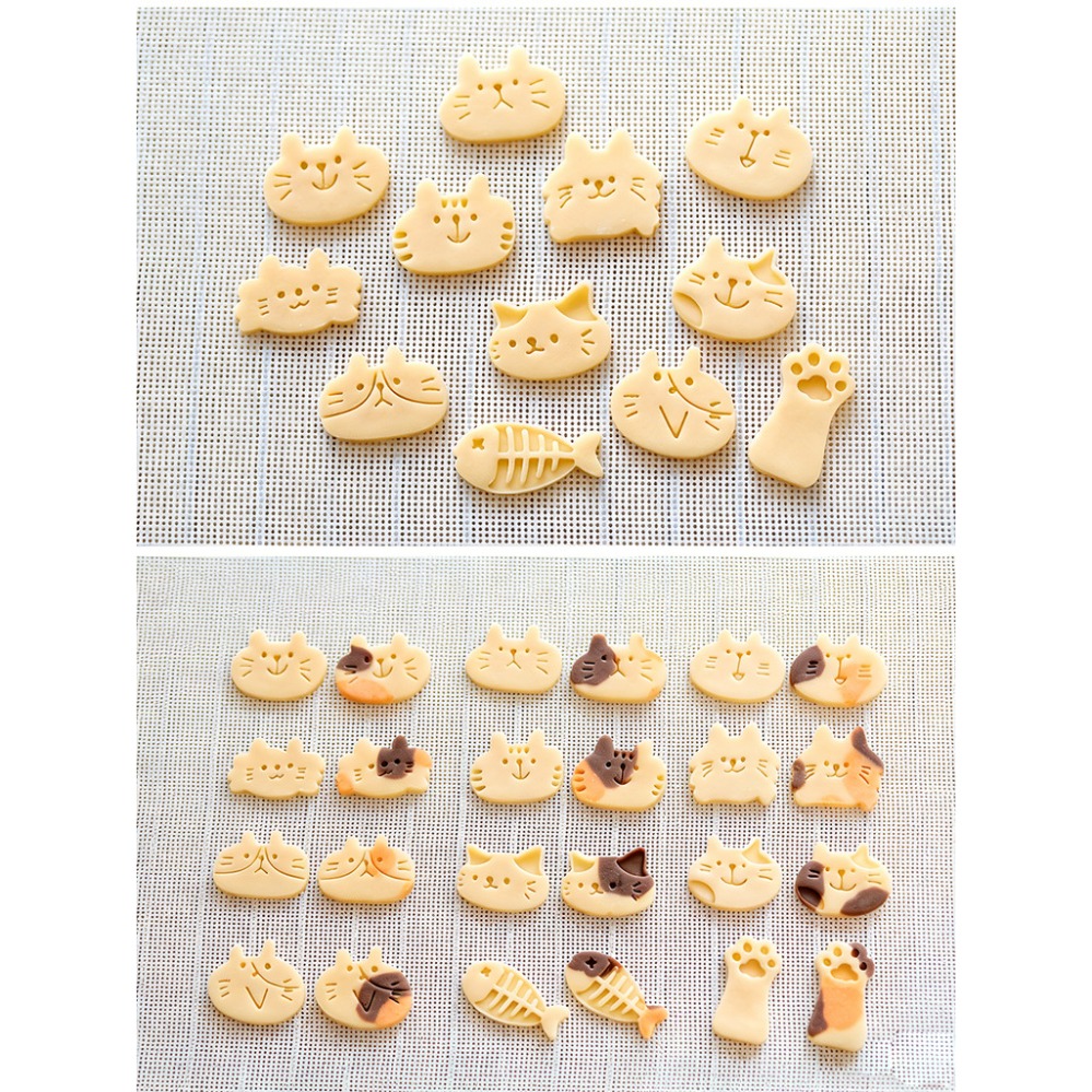 Cute Kitten DIY Stamp Cookie C - огляд і ціна Kitchen Baking Items