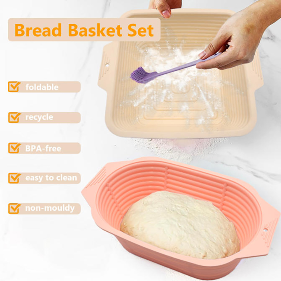 Silicone Banneton Bread Proofi - огляд і ціна Proofing Basket Banneton