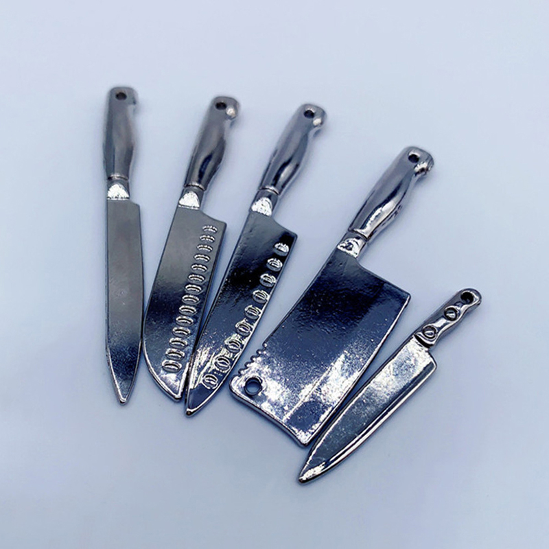 1/12 Dollhouse Mini Knives Mod - огляд і ціна Kitchen Q