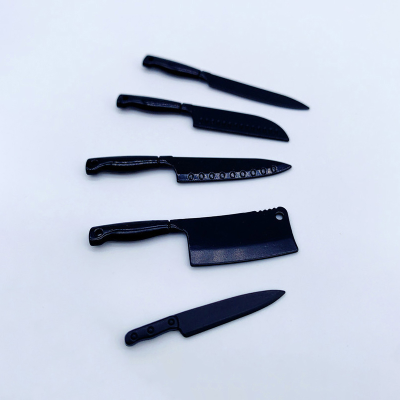 1/12 Dollhouse Mini Knives Mod - огляд і ціна Kitchen Q