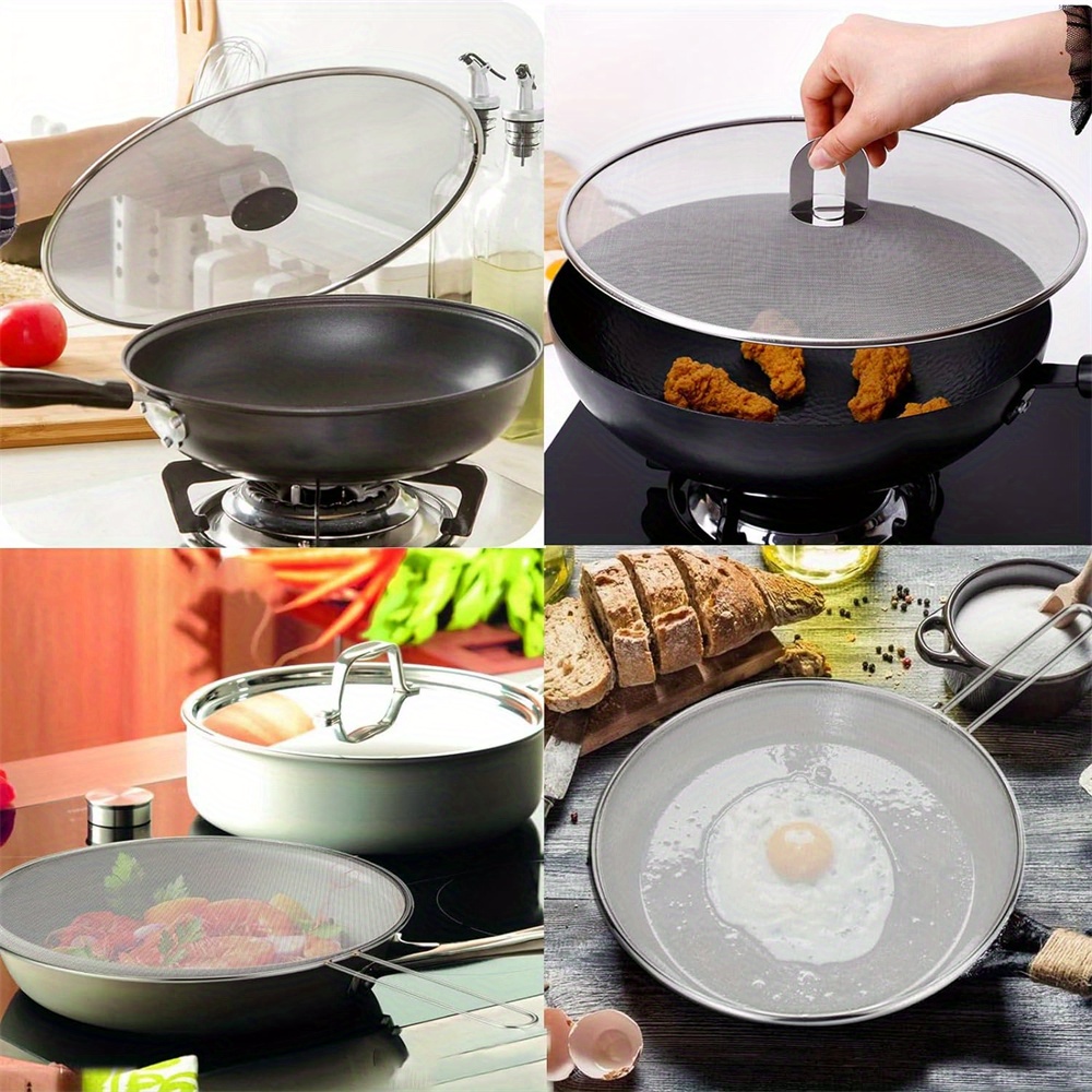 3pcs/pack Splatter Screen for  - огляд і ціна Kitchen Baking Pan Set