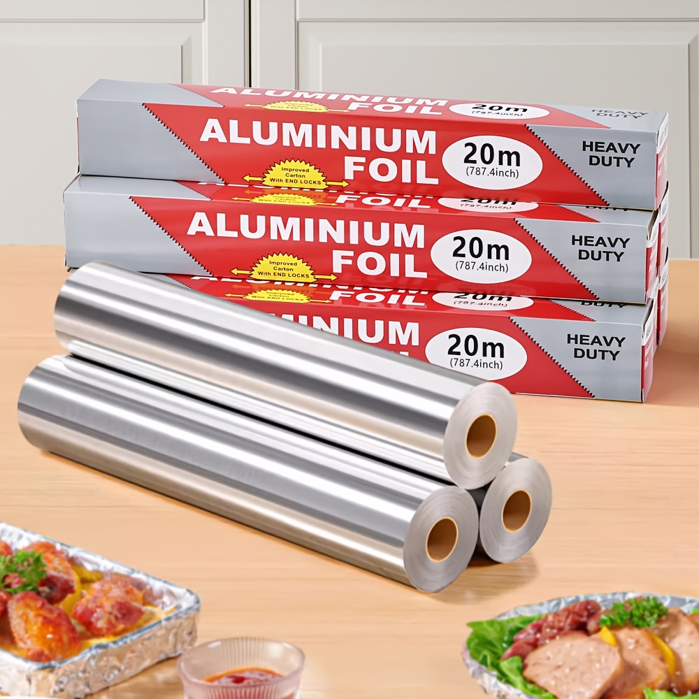 Heavy‑Duty Aluminum Foil Roll, - огляд і ціна Kitchen Baking Tins