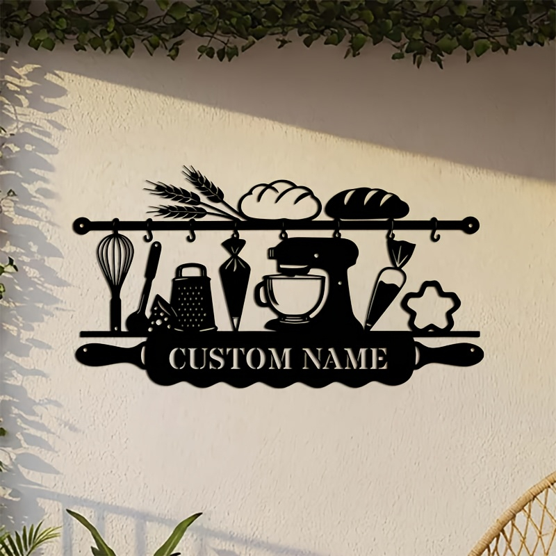 Personalized Kitchen Iron Wall - огляд і ціна Kitchen For Baking