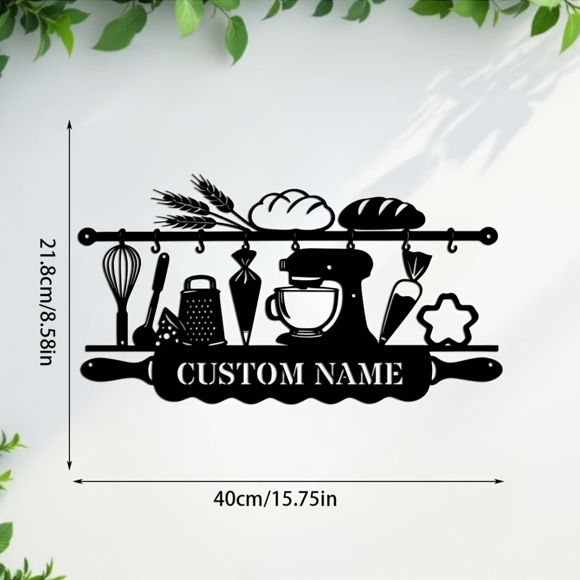 Personalized Kitchen Iron Wall - огляд і ціна Kitchen For Baking