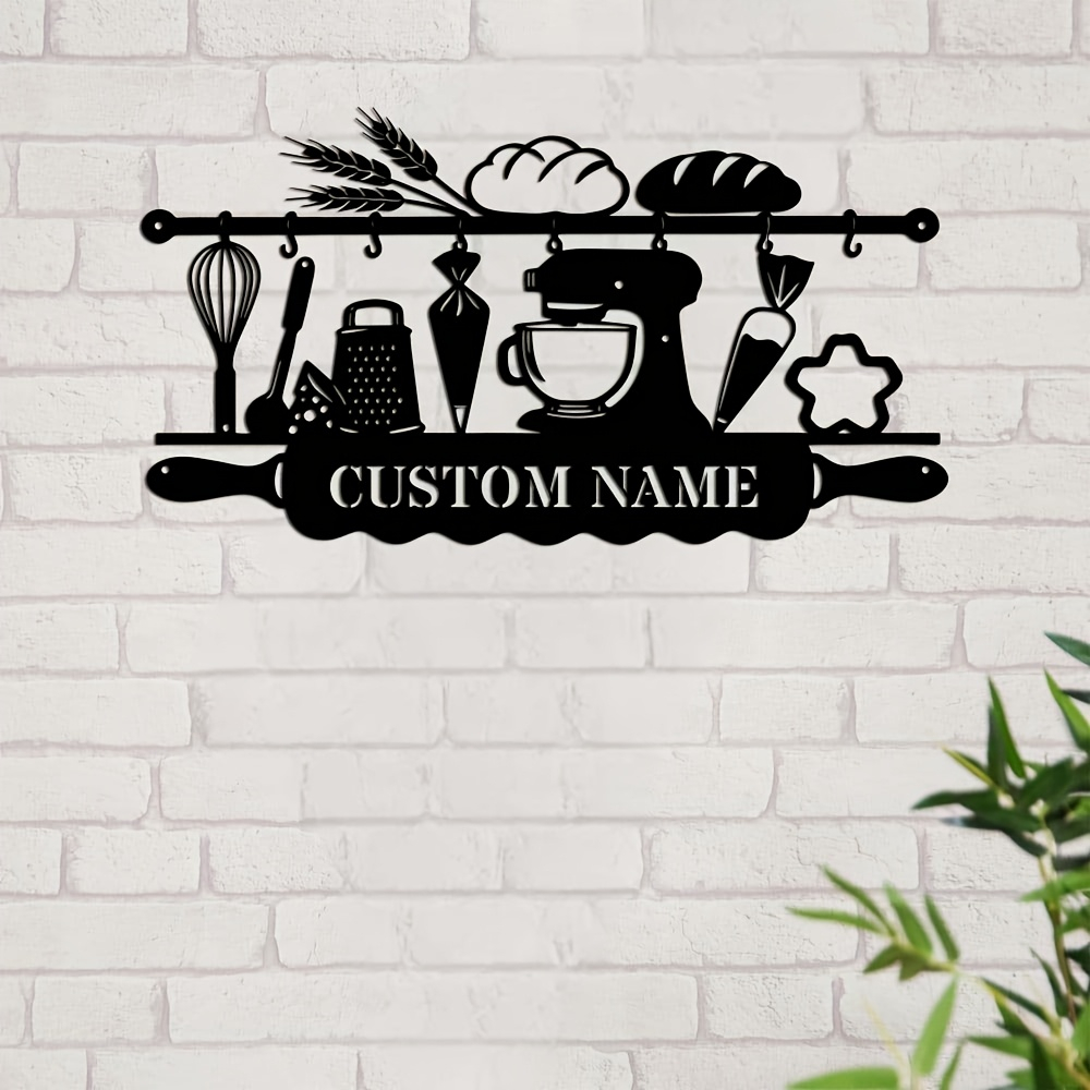 Personalized Kitchen Iron Wall - огляд і ціна Kitchen For Baking