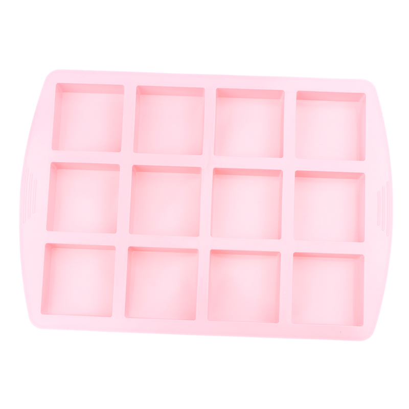 *1Pcs 12-Cavity Square Silicon - огляд і ціна Silicone Cake Mold