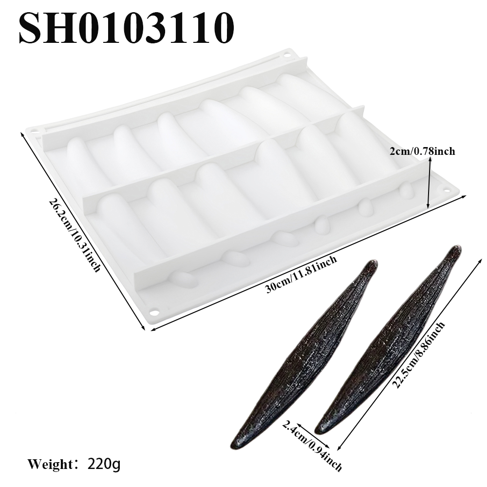 1 or 6 or 10-Cell Vanilla Pod  - огляд і ціна Kitchen Appliances For Baking