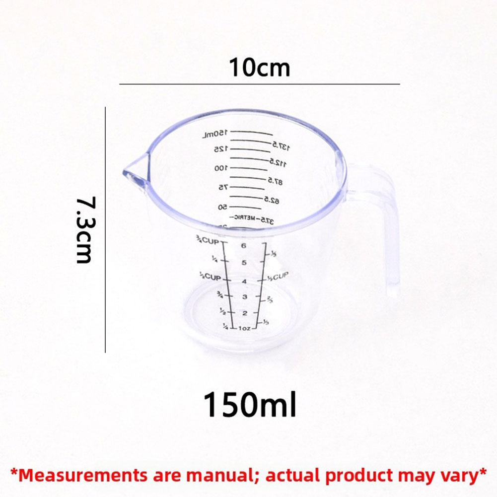 Plastic Measuring Cup Set 150m - огляд і ціна Kitchen Baking Scale