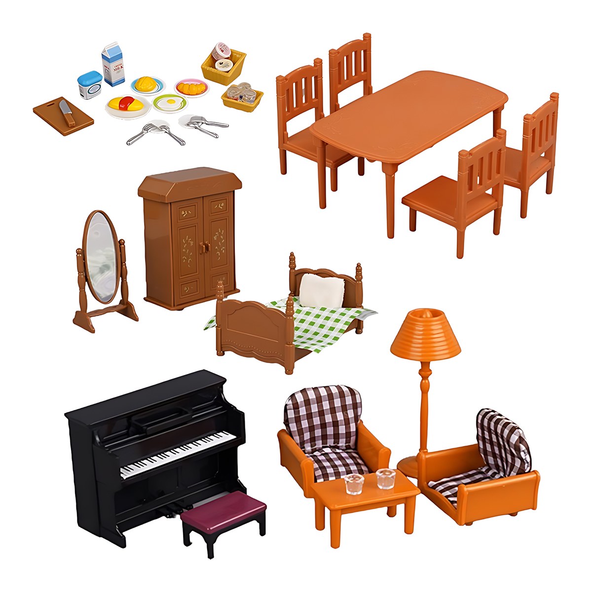 Miniature Furniture 1:12 Dollh - огляд і ціна Kitchen Q