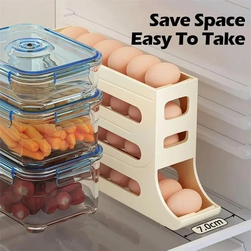 Refrigerator Eggs Storage Box  - огляд і ціна Kitchen Baking Tins