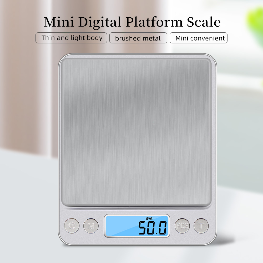 500 0.01g/3kg 0.1g LCD Portabl - огляд і ціна Kitchen Baking Scale