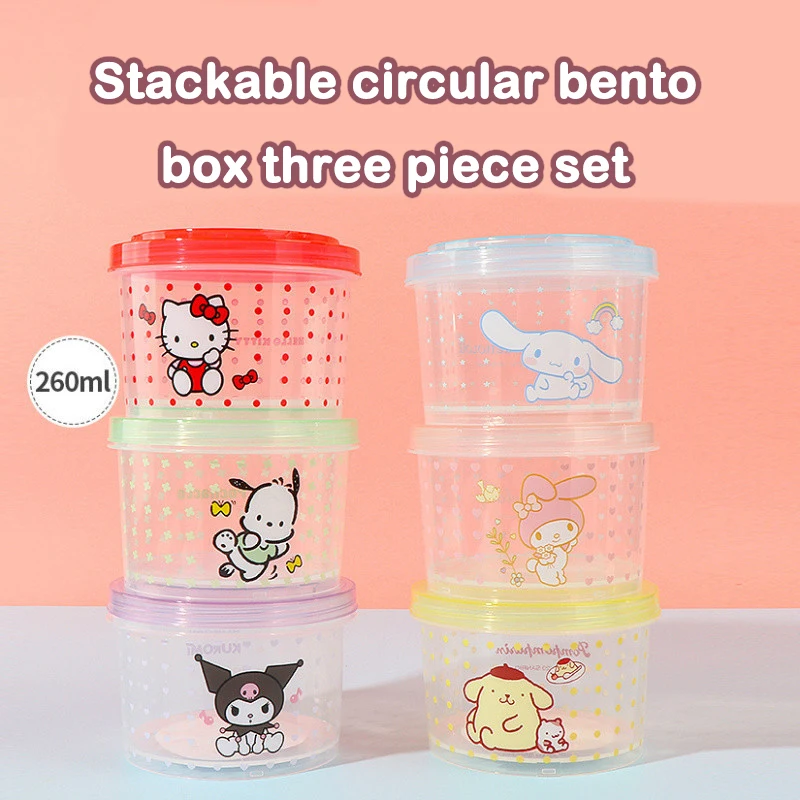Kitty Bento Box Set 3 Pieces C - огляд і ціна Kitchen Baking Tins